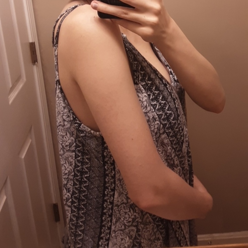 Four fashionable tank tops perfect for summertime.